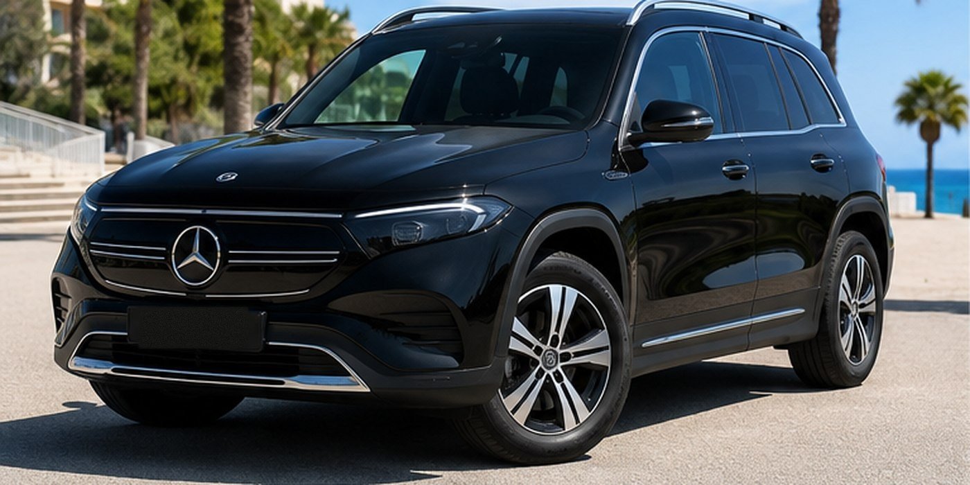 Mercedes EQB noir — taxi conventionné TAXI HB MOBILITÉ